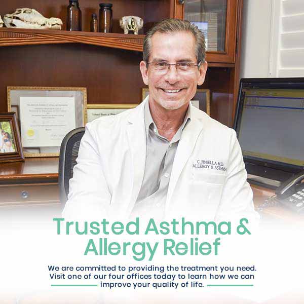 Welcome to Piniella Asthma + Allergy, Allergist Located in Coral Gables, FL and Palmetto Bay, FL